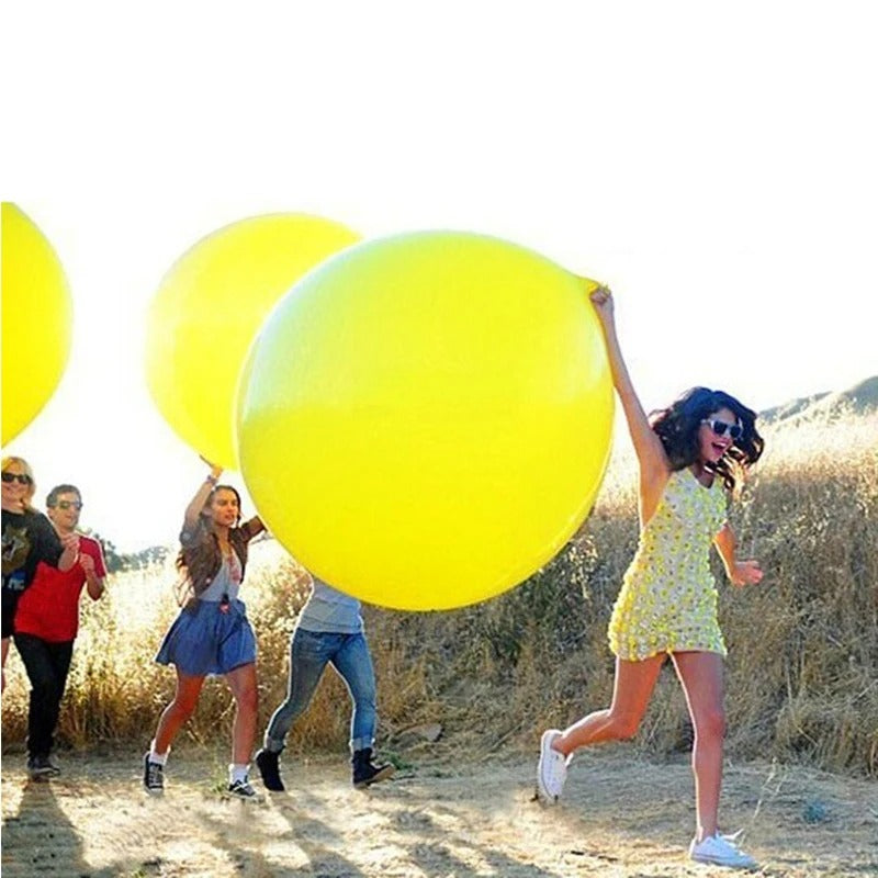 36" Large Pastel Latex Balloons – Baby Shower & Party Decor