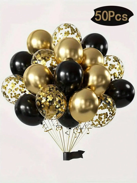 50PCS Latex Balloon Set