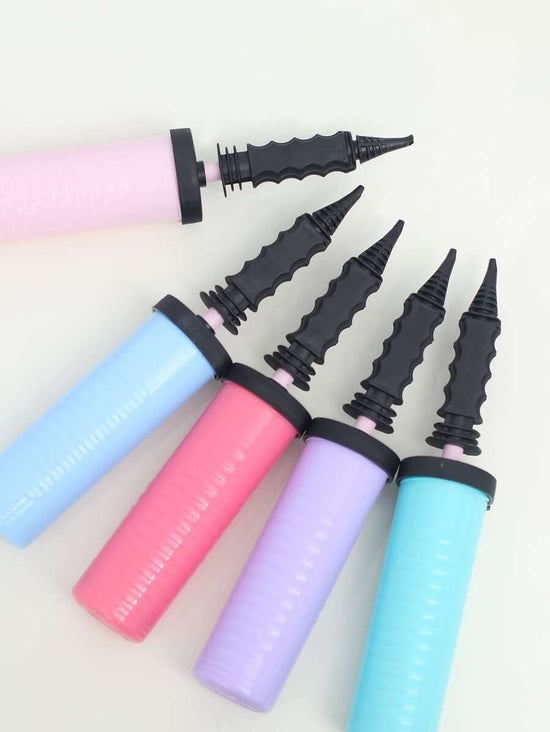 1pc Random Color Manual Balloon Pump – Party Balloon Inflator