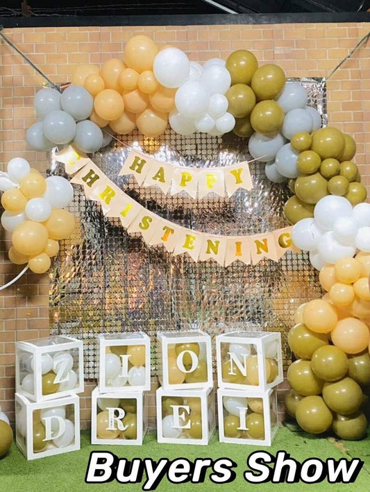 2pcs Silver Tinsel Rain Curtain Backdrop – Shimmer Party Wall Decor