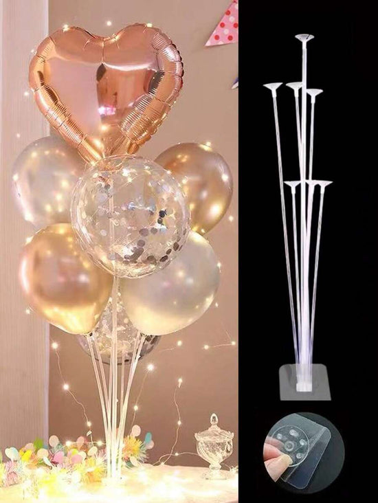 Balloon Table Decoration Racks – 7-Head (70cm)