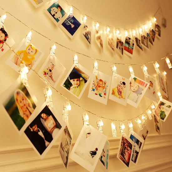 Photo Clip Light Banner – Party & Event Decoration