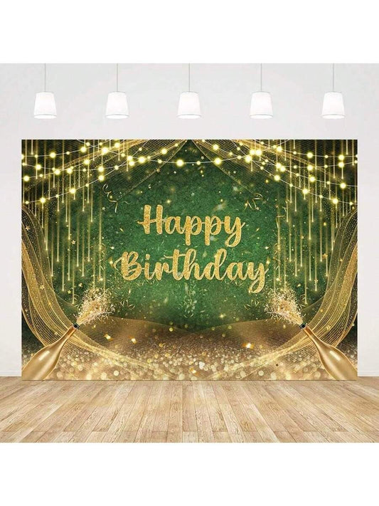 Sparkle Birthday Backdrop