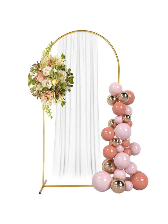 Metal Arch Backdrop Stand – Wedding & Party Balloon Arch Frame