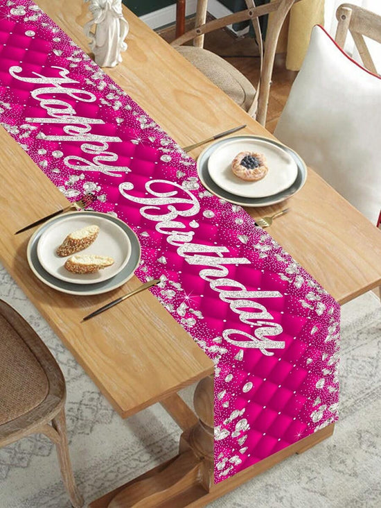 Blue & Gold Birthday Backdrop Curtain Set