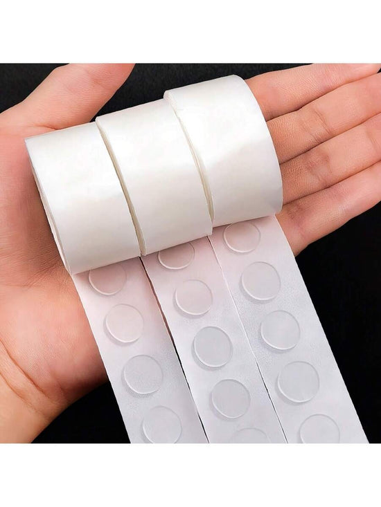 100pcs Clear Balloon Adhesive Dots Roll