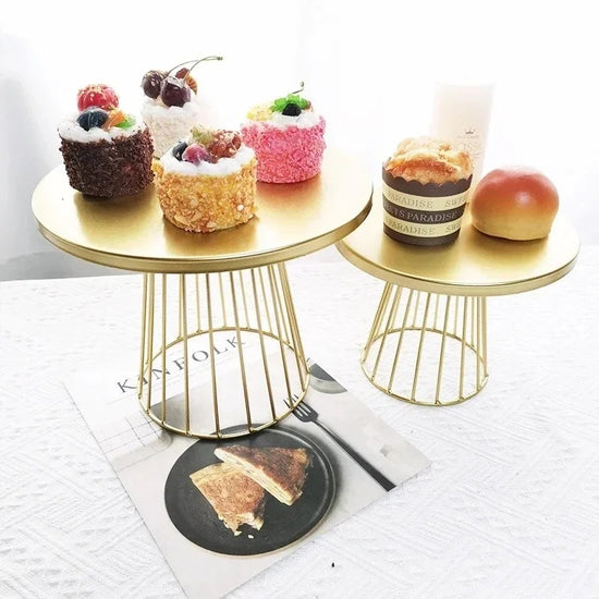 Metal Cake Stand Dessert Rack – 20/25cm