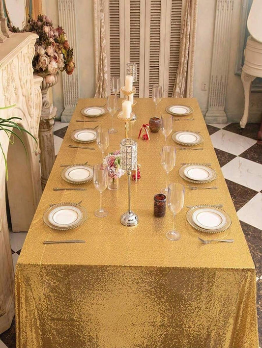 Glittering Sequin Tablecloth
