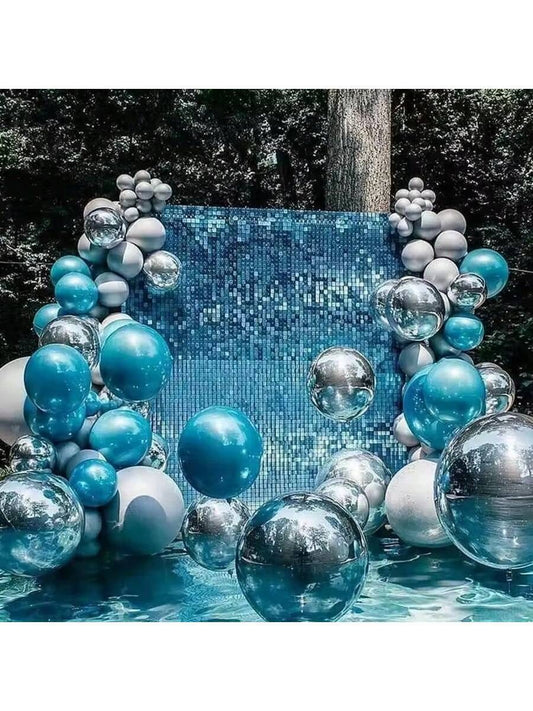 Square Sequin Glitter Backdrop Curtain