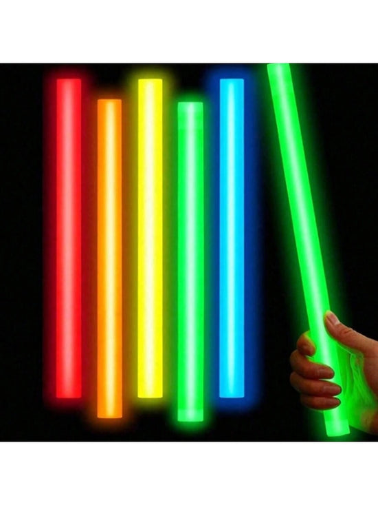 Super Bright 14in Glow Sticks – Long-Lasting Party Light