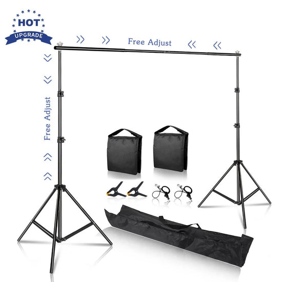 Adjustable Photography Backdrop Stand for Parties & Studios
