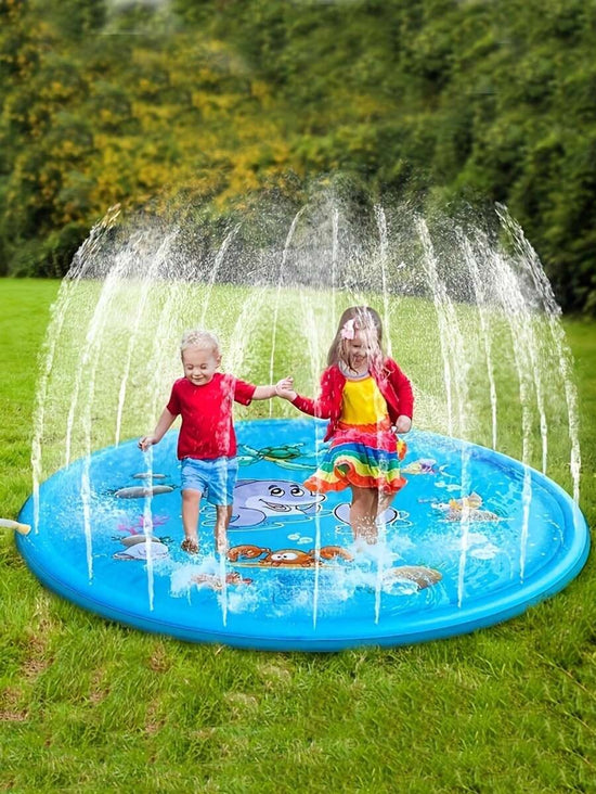 Inflatable Outdoor Water Splash Mat – Fun PVC Pool Game
