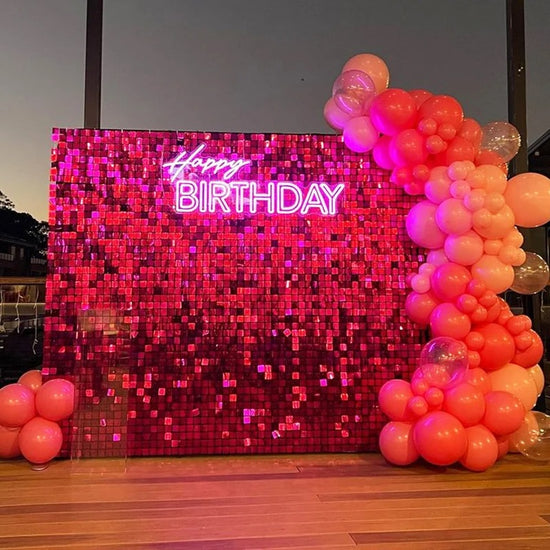 Shimmer Sequin Wall Panels – 50PCS (30x30cm)