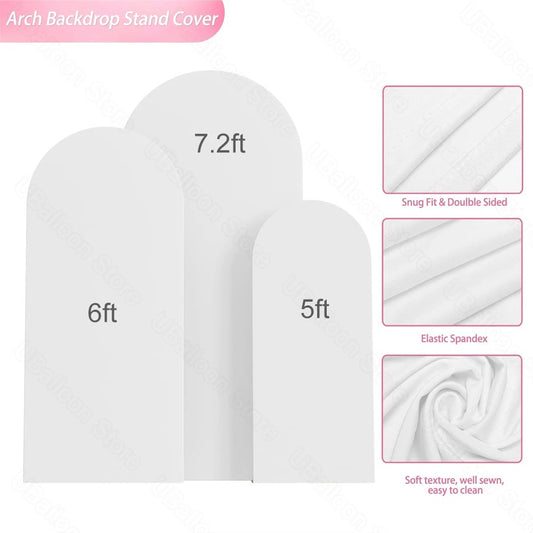 2M Double-Sided Chiara Arch Backdrop Cover