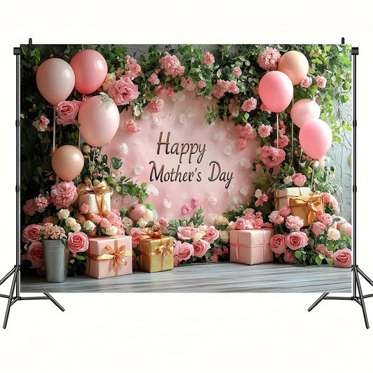 Floral Backdrop Cloth for Mother's Day & Events