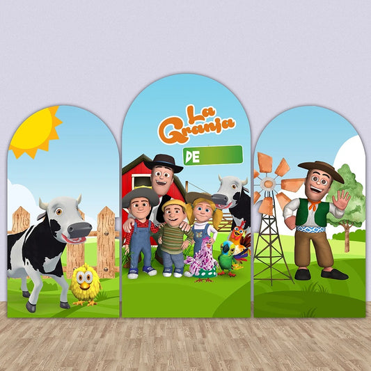 La Granja de Zenon Arch Backdrop Cover